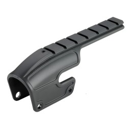 Weaver Mounts 48340 NoGunsmith Saddle Shotgun Mount  Black Remington 87011871100