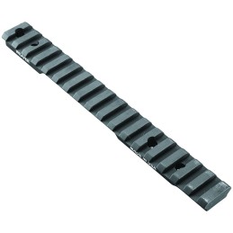 Weaver Mounts 99475 MultiSlot Base  Extended Black Anodized Aluminum Fits Mossberg Patriot Short Action