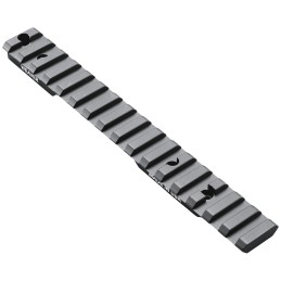 Weaver Mounts 99503 MultiSlot Base  Extended Black Anodized Aluminum Fits Remington 700 Short Action