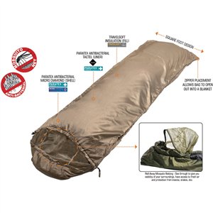 Jungle Bag Sleeping Bag Tan