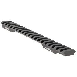 Weaver Mounts 99465 MultiSlot Base  Extended Black Aluminum Fits Savage 110 Long Action 0 MOA