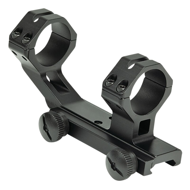 Weaver Mounts 48376 SPR Scope MountRing Combo Black Aluminum 1 Tube Fits AR15M16 Cantilever Mount