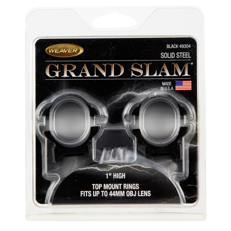 Weaver Mounts 49304 Grand Slam  Black 1 High