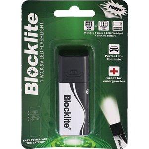 Blocklite 9V Flashlight