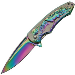 Wolf Framelock A/O Rainbow