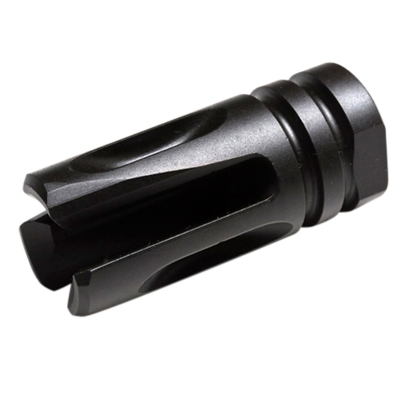 Wilson Combat TRATHG68 AccuTac Flash Hider Black Matte Melonite Steel with 5824 tpi Threads 1.99 OAL   .865 Diameter for 30 Cal 