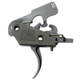 Wilson Combat TRTTU3G Tactical Trigger Unit  3Gun Dropin Trigger with 3.504 lbs Draw Weight  Black Finish for ARPlatform