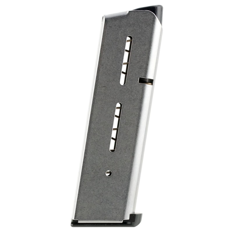 Wilson Combat 47DC 1911  8rd Detachable w LoProfile Steel Floor Plate 45 ACP Fits 1911 Government Stainless Steel