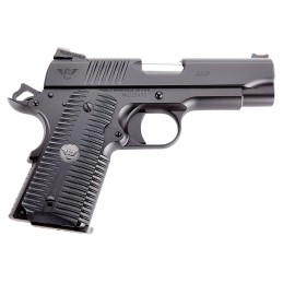 Wilson Combat ACPCP9 ACP Compact SAO 9mm Luger 4 81 Black ArmorTuff Carbon Steel Black G10 Eagle Claw Grip