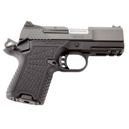 Wilson Combat SFX9SCR3A SFX9 SubCompact 9mm Luger 101 151 3.25 Stainless Steel Barrel Black DLC Serrated Stainless Steel Slide B