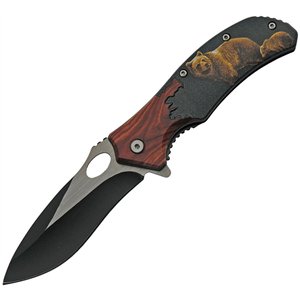 Wildlife Linerlock Bear A/O