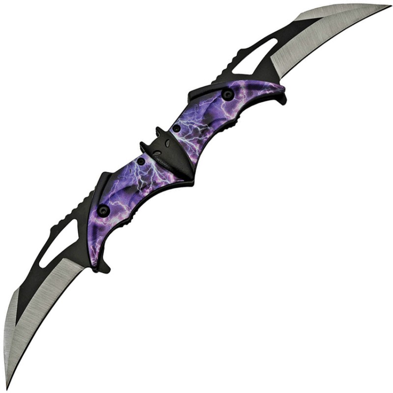 Bat Double Linerlock Purple