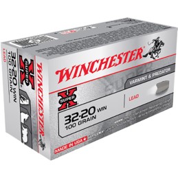 Winchester Ammo X32201 Super X  3220 Win 100 gr Lead 50 Per Box 10 Case