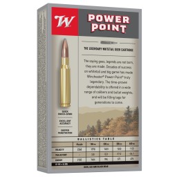 Winchester Ammo X8MM PowerPoint  8mm Mauser 170 gr Power Point 20 Per Box 10 Case