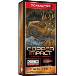 Winchester Ammo X350CLF Copper Impact  350 Legend 150 gr Copper Extreme Point Lead Free 20 Per Box 10 Case