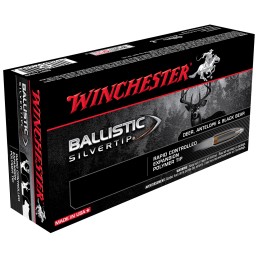 Winchester Ammo SBST65P Ballistic Silvertip  6.5 PRC 140 gr Bonded Rapid Expansion PHP 20 Per Box 10 Case