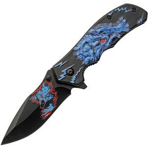 Linerlock Blue Wolf