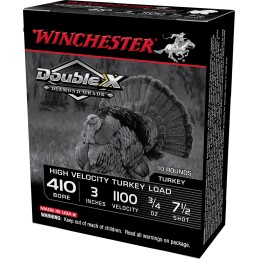 Winchester Ammo STH4137 Double X Diamond Grade 410 Gauge 3 34 oz 7.5 Shot 10 Bx 10 Case for Turkey