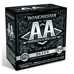 Winchester Ammo AADG207 AA Diamond Grade Elite Trap 20 Gauge 2.75 78 oz 7.5 Shot 25 Per Box 10 Case