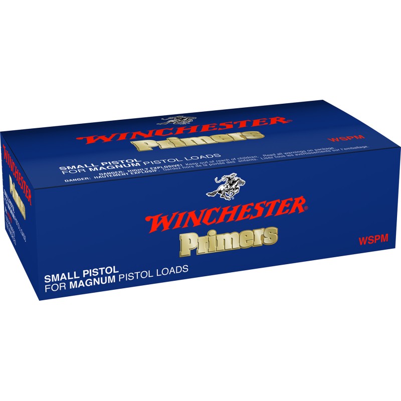 Winchester Ammo WSPM Centerfire 112M  108 Small Magnum Pistol 1000 Per Box 5 Case