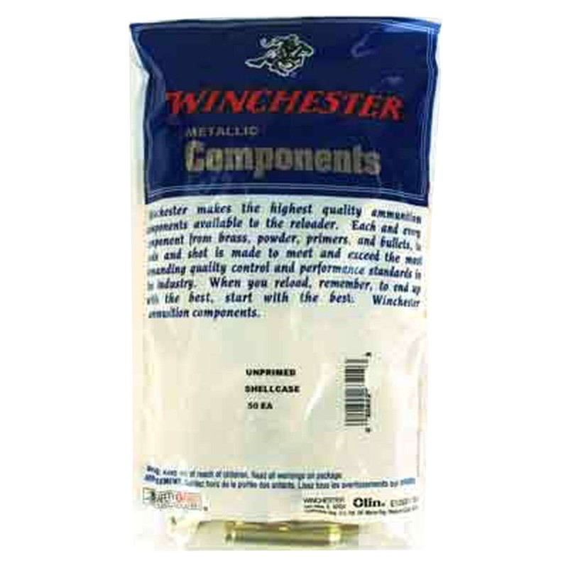 Winchester Ammo WSC338LU Unprimed Cases  338 Lapua Mag Rifle Brass 20 Per Bag