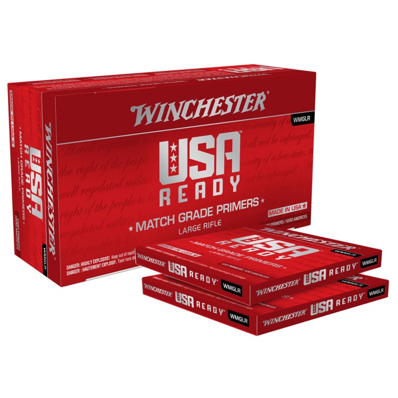 Winchester Ammo WMGSP Centerfire  Small Pistol Handgun 1000 Per Box 5 Case