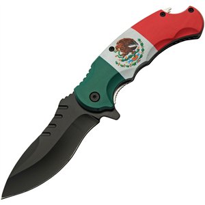 Mexican Flag Linerlock A/O