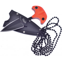 Neck Knife Coyote Orange