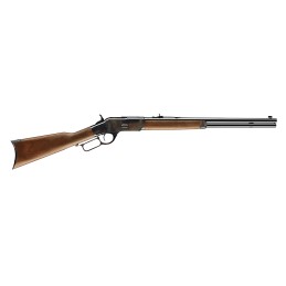 Winchester Guns 534202137 Model 1873 Short Rifle 357 Mag 101 20 Satin Oiled Walnut Fixed Straight Grip Stock Color Case Hardened