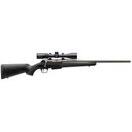 Winchester Guns 535737289 XPR Compact Scope Combo 6.5 Creedmoor 31 Cap 20 Gray PermaCote RecBarrel Matte Black Stock Right Hand 