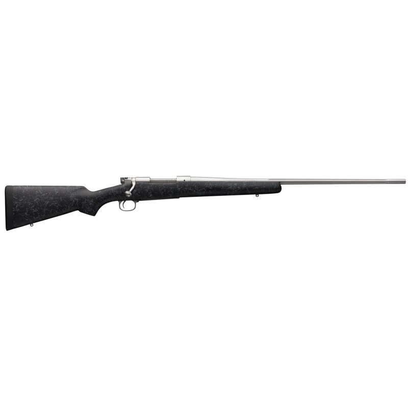 Winchester Guns 535206289 70 Extreme Weather Bolt 6.5 Creedmoor 22 51 Black wGray Webbing Fixed Bell  Carlson wAluminum Bedding 