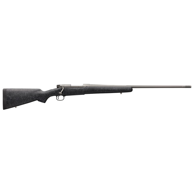 Winchester Guns 535238264 Model 70 Extreme 270 WSM 31 24 Textured Charcoal Gray Fixed Bell  Carlson Stock Tungsten Gray Cerakote