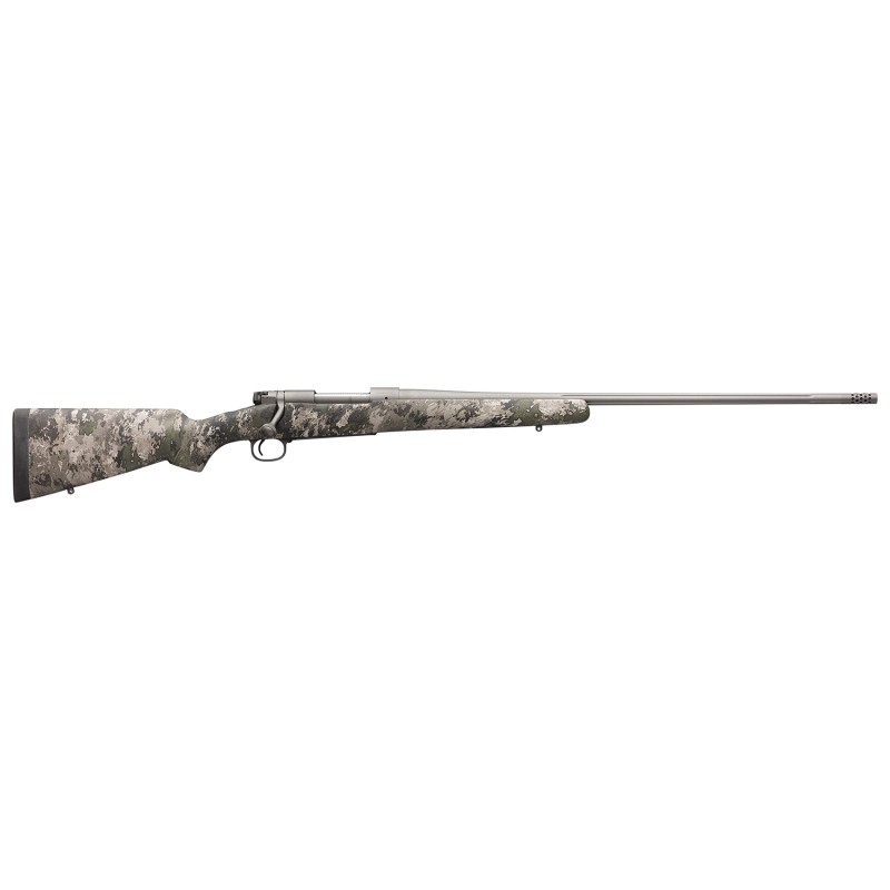 Winchester Guns 535244225 Model 70 Extreme 2506 Rem 51 Cap 22 MB Tungsten Gray Cerakote RecBarrel TrueTimber VSX Fixed Bell  Car