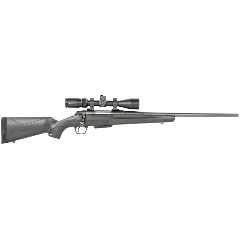 Winchester Guns 535737296 XPR Compact Scope Combo 350 Legend 41 20 Black PermaCote Matte Black Synthetic Stock Right Hand Full S