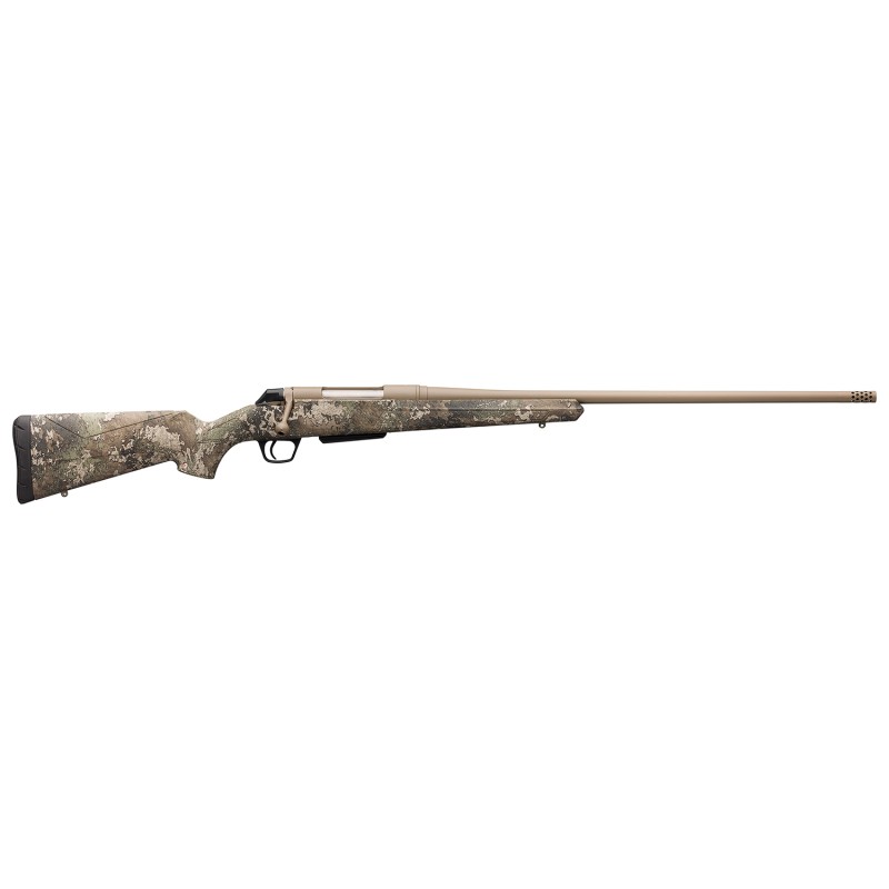 Winchester Guns 535773218 XPR Hunter 7mm08 Rem 31 Cap 22 MB Flat Dark Earth PermaCote Rec TrueTimber Strata Stock Right Hand wit