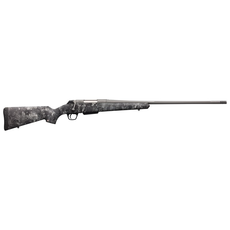 Winchester Guns 535776230 XPR Extreme Hunter 7mm Rem Mag 31 Cap 26 MB Tungsten Gray Cerakote Rec TrueTimber Midnight Stock Right