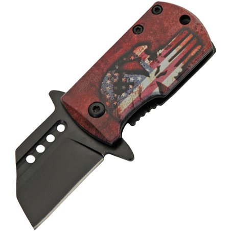 Money Clip Framelock A/O Skull