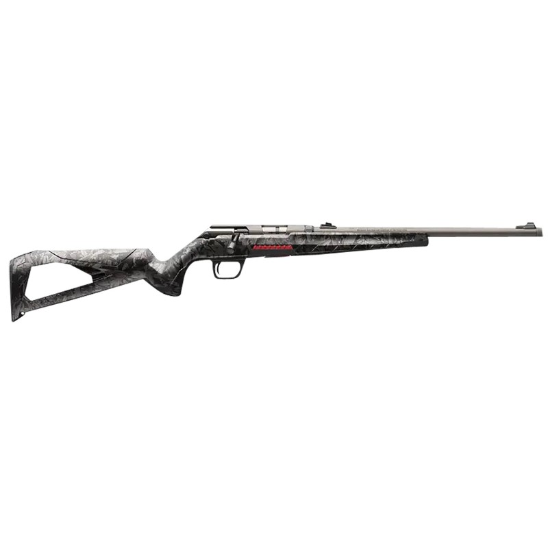 Winchester Repeating Arms 525209102 Xpert SR 22 LR 101 16.50 Threaded Gray BarrelRec Forged Carbon Gray Skeletonized Stock Adjus