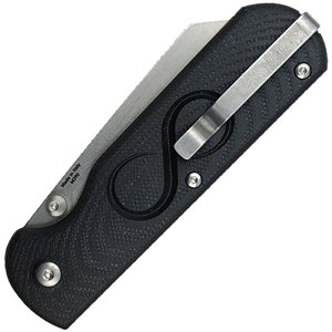 Rox Button Lock Black G10
