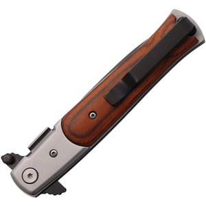 Stiletto Style Linerlock Brn