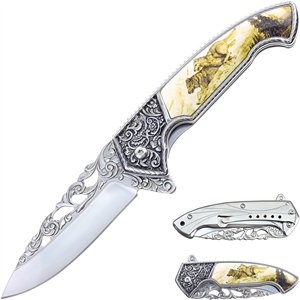 Wildlife Framelock A/O Wolf