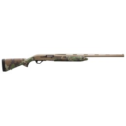 Winchester Repeating Arms 511290291 SX4 Hybrid Hunter 12 Gauge 26 41 3.5 Flat Dark Earth Cerakote RecBarrel Woodland Camo Stock 