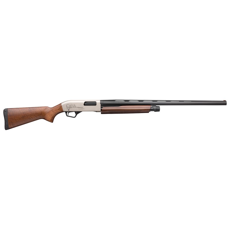 Winchester Repeating Arms 512404391 SXP Upland Field 12 Gauge 26 41 3 Matte Nickel Engraved Rec Grade IIIII Satin Turkish Walnut