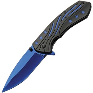 Blue Stars Linerlock