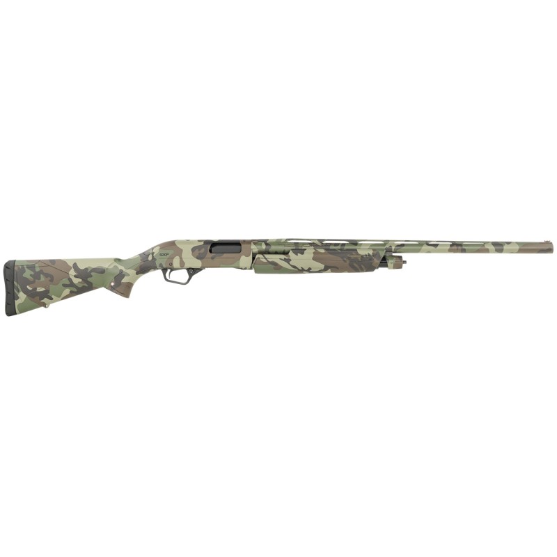 Winchester Repeating Arms 512433391 SXP Waterfowl Hunter 12 Gauge 26 41 2.75 3 Chamber Woodland Camo TruGlo Fiber Optic Sight In