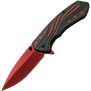 Red Stars Linerlock