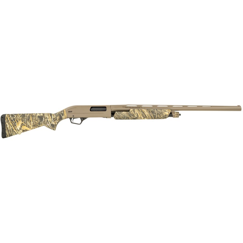 Winchester Repeating Arms 512432291 SXP Hybrid Hunter 12 Gauge 3.5 41 2.75 26 FDE BarrelRec Realtree Max7 Furniture Fiber Optic 