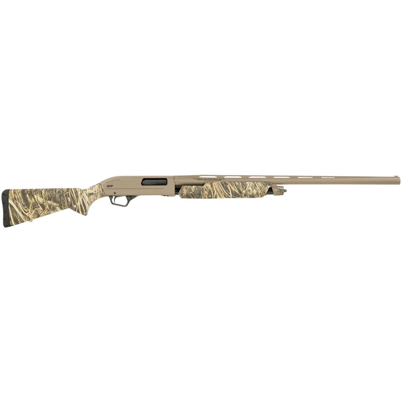 Winchester Repeating Arms 512432292 SXP Hybrid Hunter 12 Gauge 3.5 41 2.75 28 FDE BarrelRec Realtree Max7 Furniture Fiber Optic 