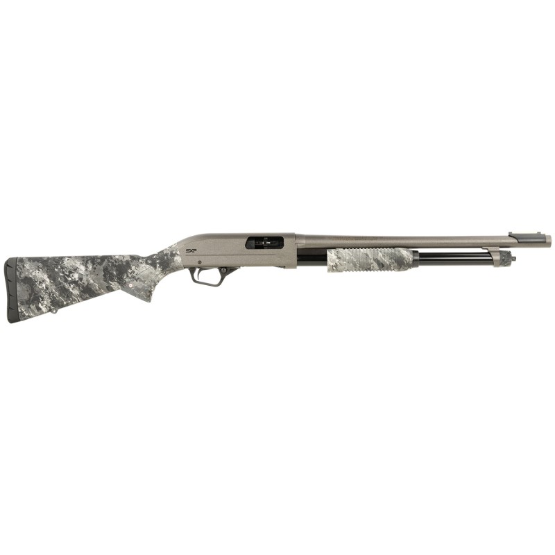 Winchester Repeating Arms 512450695 SXP Hybrid Defender 20 Gauge 3 Chamber 51 2.75 18 Gray BarrelRec TrueTimber Midnight Synthet