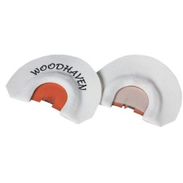 Woodhaven WH100 Copperhead  Diaphragm Call Triple Reed Attracts Turkeys White